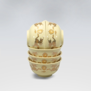 Bát cúng vàng kim decal