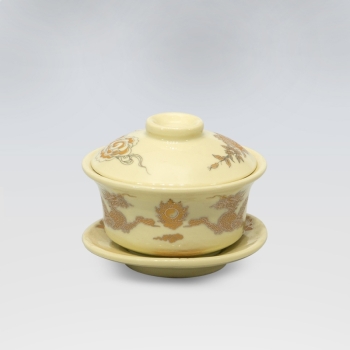 Bát sâm vàng kim decal