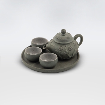 Bộ ấm chén hồng sa 140ml