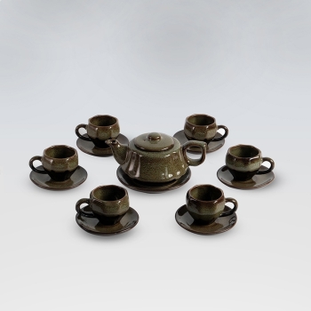 Bộ ấm chén lục lăng hỏa biến 400ml