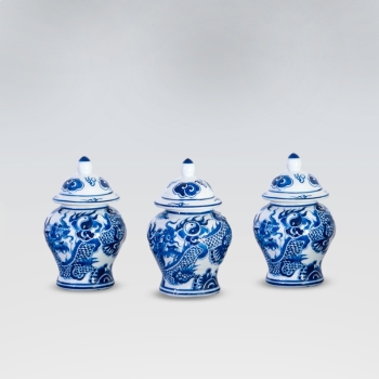 Chóe S2 rồng trắng xanh vẽ tay