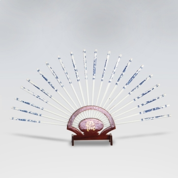 Đũa thờ trắng xanh